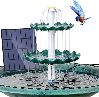 Solar Bird Bath Fountain