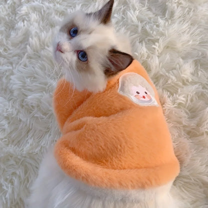 Winter Cat Warm Sweater