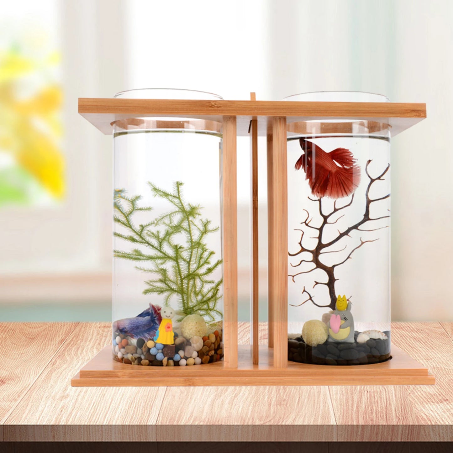 Mini Goldfish Bamboo Tank