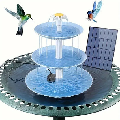 Solar Bird Bath Fountain