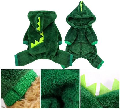 Pet Halloween Dinosaur Cosplay Cloth