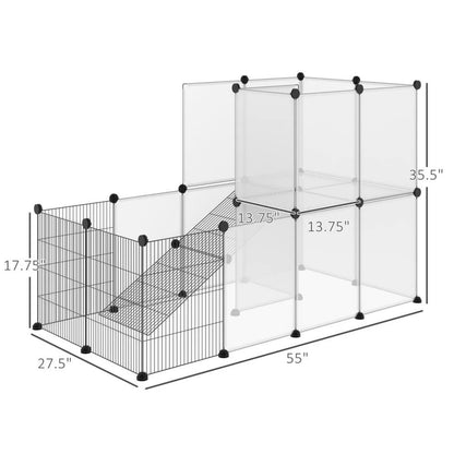 Portable Plastic Rabbit Cage