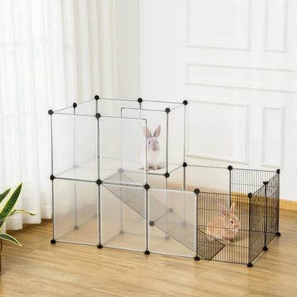 Portable Plastic Rabbit Cage