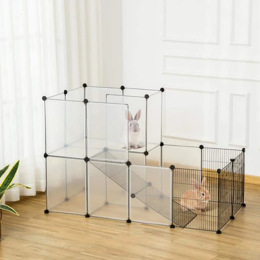 Portable Plastic Rabbit Cage