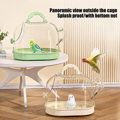 Breathable Bird Carrier Cage